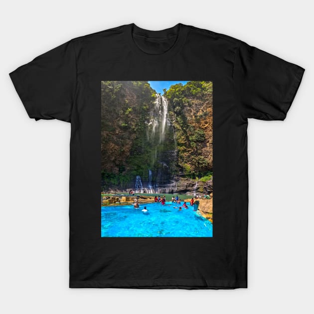 Sagpulon Falls, Jasaan, Misamis Oriental, Mindanao, Philippines T-Shirt by Upbeat Traveler